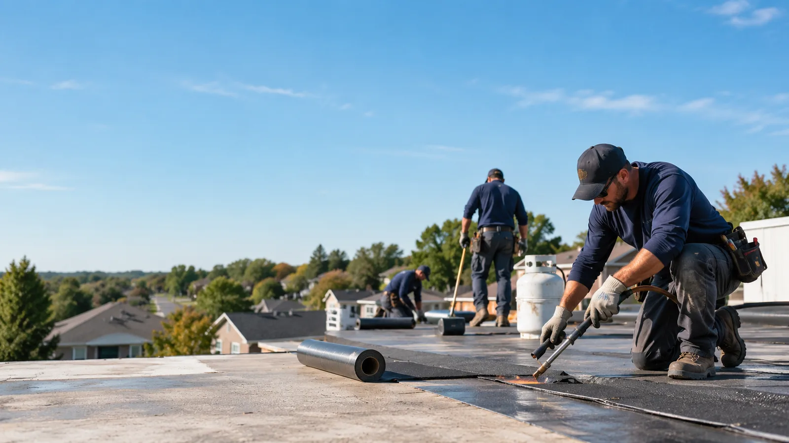 Flat Roof Leak Repair providers in Parkersburg, IL